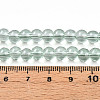 Baking Paint Transparent Glass Beads Strands DGLA-N006-6mm-08-4