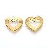 201 Stainless Steel Charms STAS-B001-20G-2
