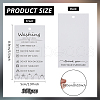 160Pcs Paper Washing Price Tags CDIS-FG0001-59-2
