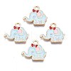 Alloy Enamel Pendants ENAM-N048-007A-4