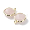 Natural Rose Quartz Pendants G-G012-09G-04-3