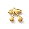 304 Stainless Steel Pendants STAS-C122-06G-1