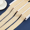 Polyester Jacquard Flower Ribbon SENE-WH0003-13B-4