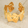Bowknot 304 Stainless Steel Cuff Bracelets for Women YG5715-2-3