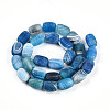 Natural Weathered Agate Beads Strands G-N344-42D-3