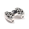 Tibetan Style Alloy Enamel Beads PALLOY-P280-01AS-4