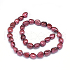 Dyed Natural Cultured Freshwater Pearl Beads Strands PEAR-L021-15C-01-2