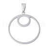 304 Stainless Steel Pendants STAS-S162-18P-1