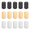 Unicraftale 15Pcs 3 Colors 304 Stainless Steel Pendants STAS-UN0061-20-1