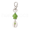 Natural Cowrie Shell Pendant Decorations HJEW-JM03316-01-2