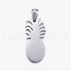 Tarnish Resistant 304 Stainless Steel Pendants STAS-K162-037P-1