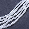 Electroplate Glass Beads Strands EGLA-A034-J3mm-B07-1