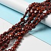 Natural Red Jasper Beads Strands G-B022-07B-2