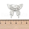 304 Stainless Steel Cuff Rings RJEW-D306-12P-2