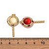 Brass Micro Pave Cubic Zirconia Pendants KK-U076-04G-3