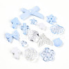 Transparent & Opaque Acrylic Beads TACR-T028-26D-2