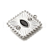 304 Stainless Steel Pendants STAS-C122-20P-01-2
