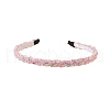 Glass Seed Beads Hair Bands PW-WGFC1BF-08-1