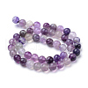 Natural Fluorite Beads Strands X-G-T055-6mm-14-2