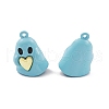 Spray Painted Alloy Pendants PALLOY-K003-23C-2