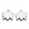 201 Stainless Steel Charms STAS-R116-031-2