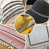 ARRICRAFT 2 Bundles 2 Colors Polyester Wavy Lace Ribbon OCOR-AR0001-70B-6