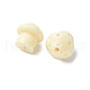 Natural Tagua Beads Jewelry Findings WOOD-V001-04-2