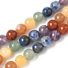 Chakra Natural Mixed Gemstone Beads Strands G-P574-A03-6mm-2