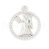 Twelve Constellations Alloy Pendants PALLOY-Q006-01B-S-1