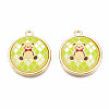 Resin Pendants PALLOY-N161-003-NR-2