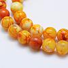 Natural Crackle Agate Beads Strands G-K203-88-8mm-3