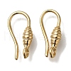 Brass Earring Hooks KK-H502-16G-1