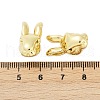 Brass Micro Pave Cubic Zirconia Beads KK-L235-03G-3