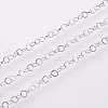 Tarnish Resistant 304 Stainless Steel Rolo Chains CHS-F003-16P-A-1