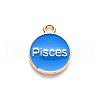 Alloy Enamel Pendants ENAM-S124-01A-02H-3