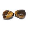 Mother's Day Gifts Natural Tiger Eye Heart Love Stone G-H268-F03-3