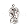Hollow Brass Pendants KK-L229-007P-1