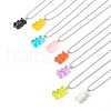 304 Stainless Steel Ball Chain Necklaces NJEW-JN03564-1