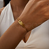 12 Constellations 304 Stainless Steel Link Bracelets WG30A6D-10-2