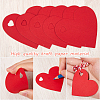 SOFPLATE 200Pcs Heart Paper Gift Tags CDIS-SP0001-14A-6