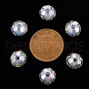 Transparent Acrylic Beads X-TACR-S152-04B-SS2113-3