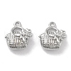 Brass Micro Pave Cubic Zirconia Pendants KK-M102-44P-1