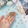 Beebeecraft 50Pcs Brass Ice Pick Pinch Bails KK-BBC0008-65-3