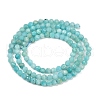Natural Amazonite Beads Strands G-P572-B04-A-3