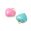 304 Stainless Steel Enamel Charms STAS-K303-01A-G-2