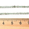 Natural Green Rutilated Quartz Beads Strands G-B145-A01-2mm-5