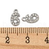 304 Stainless Steel Pendants STAS-L080-002P-06-3