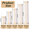 20Pcs 20 Styles Iron Curb Chain Extender FIND-PH01467-2