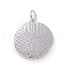 Brass Pendants ZIRC-E164-53P-2