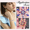 SOFPLATE 400pcs 2 Colors Brass Rhinestone Spacer Beads RB-SP0001-03B-5